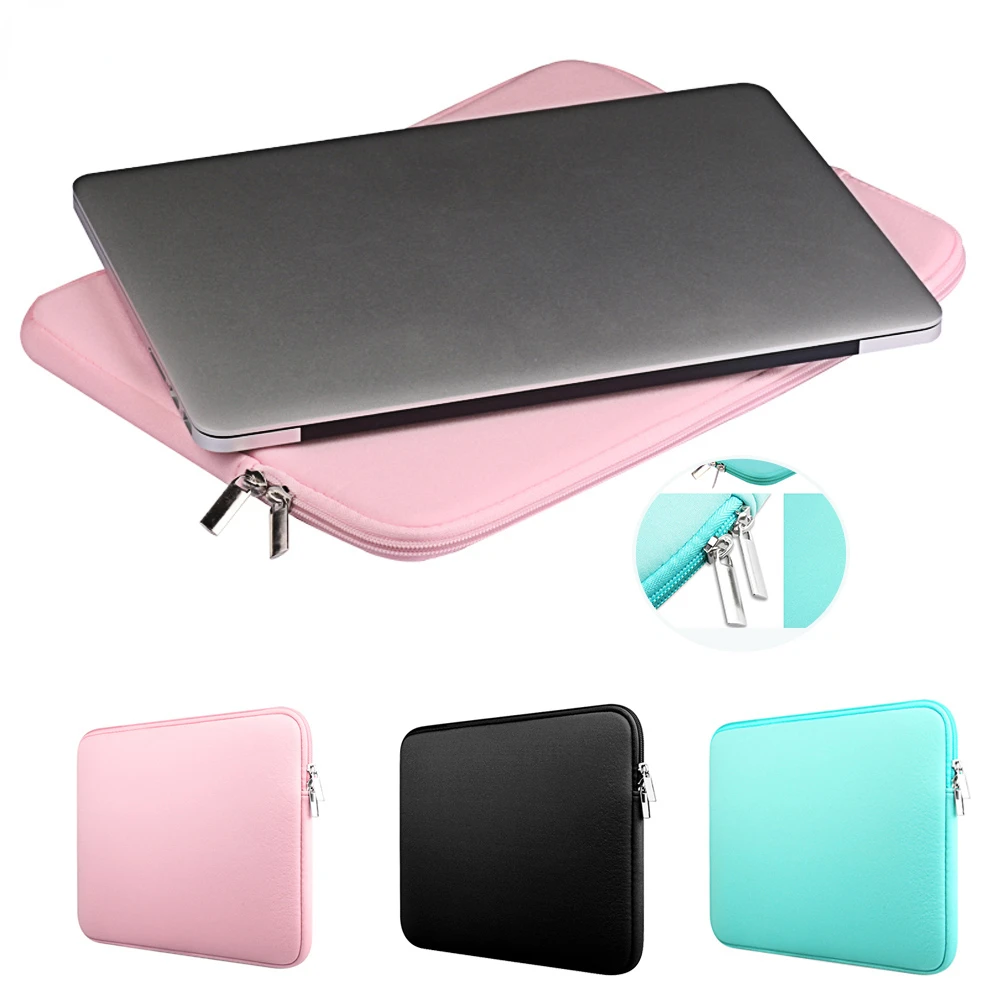 

Carrying Storage Protective Laptop Sleeve Cover Skin Pouch Bag Case for MacBook Mac Book Pro Air 11 13 13.3 15 15.4 inch