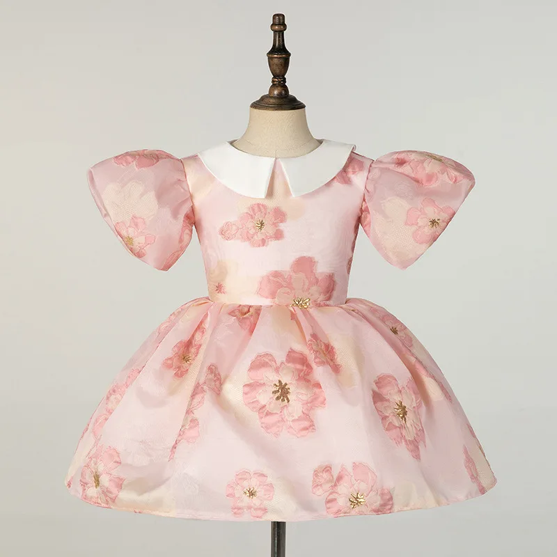 Роскошные Короткие вечерние платья для девочек элегантные официальные синие