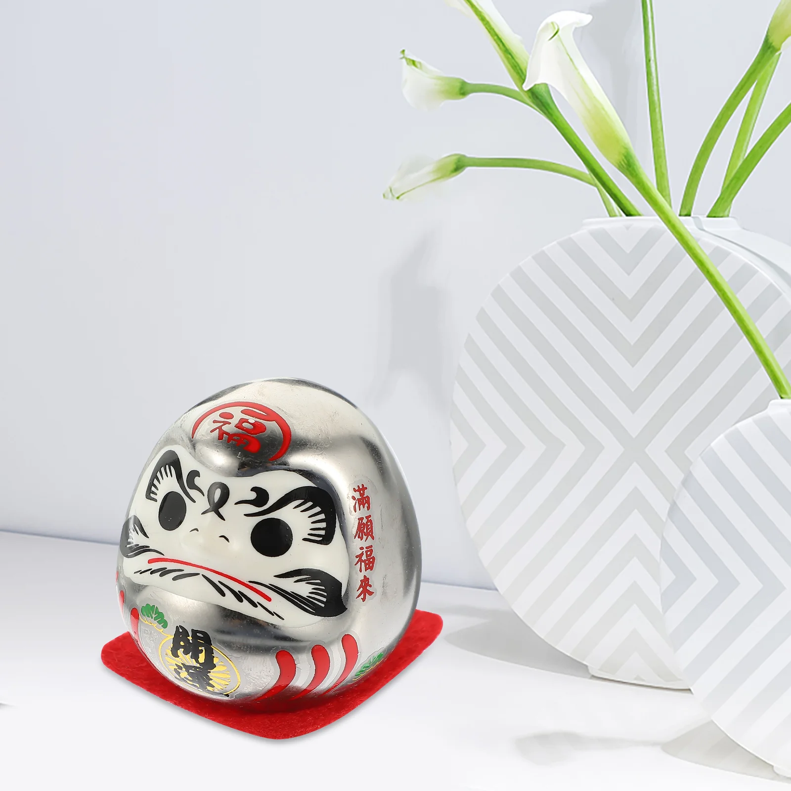 Дхарма Яйца Дарума Стакан Керамическая Статуэтка Японский Орнамент Игрушка