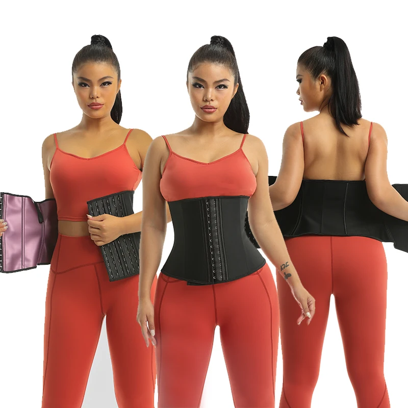 

Slim Belly Weight Loss Belt Fajas Compression Breathable Waist Trimmer Tummy Control Wrap Band Sweat Slimming Waist Trainer