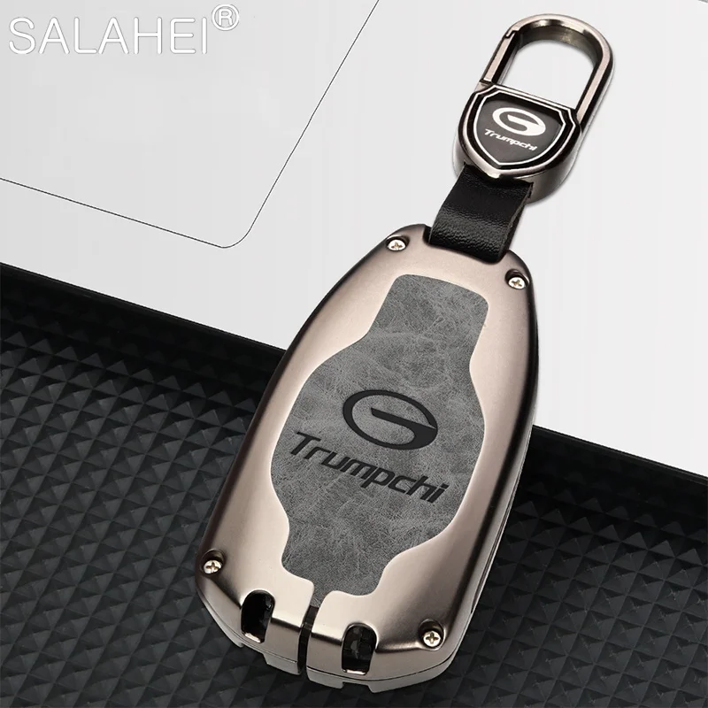 

Zinc Alloy Car Key Case Cover Holder Protection For Trumpchi GAC 2021 Empow J11 J15 J16 J12 J13 J14 GS8 Key Decoration Accessory