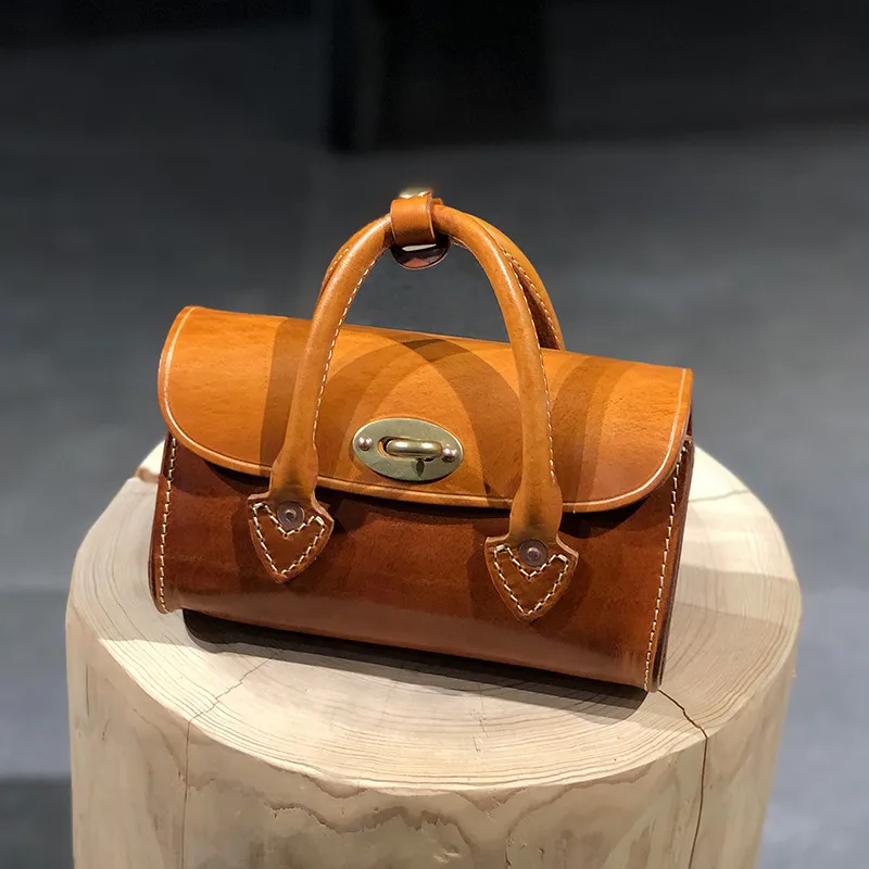 Повседневный дизайнерский органайзер из натуральной кожи женская маленькая