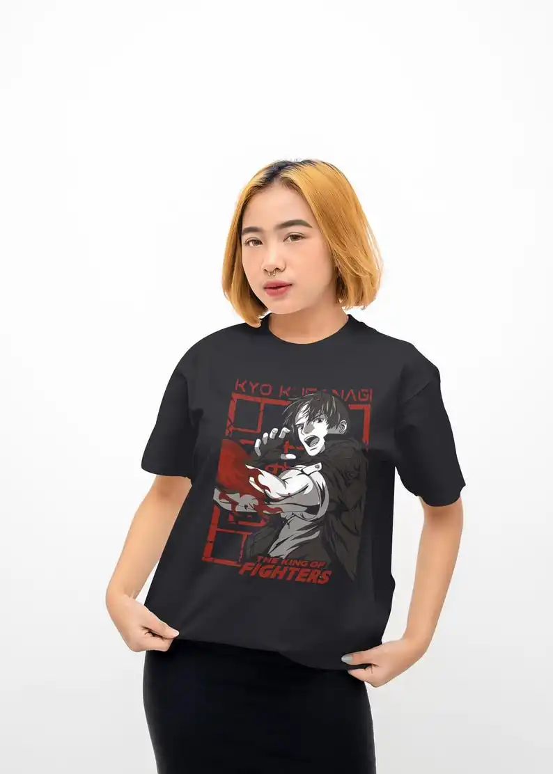 Футболка унисекс премиум-класса Kyo Kusanagi KOF98