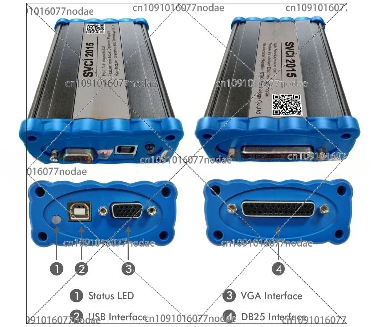 FVDI Высококачественный командир Abrites с 18-мя программными средствами