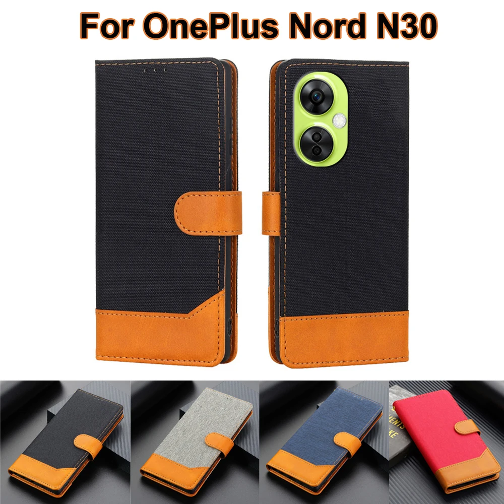 

чехол на OnePlus Nord N30 Wallet Cover Book Stand Leather Phone Cases For Funda OnePlus Nord CE 3 Lite CPH2465 CPH2467 Flip Case