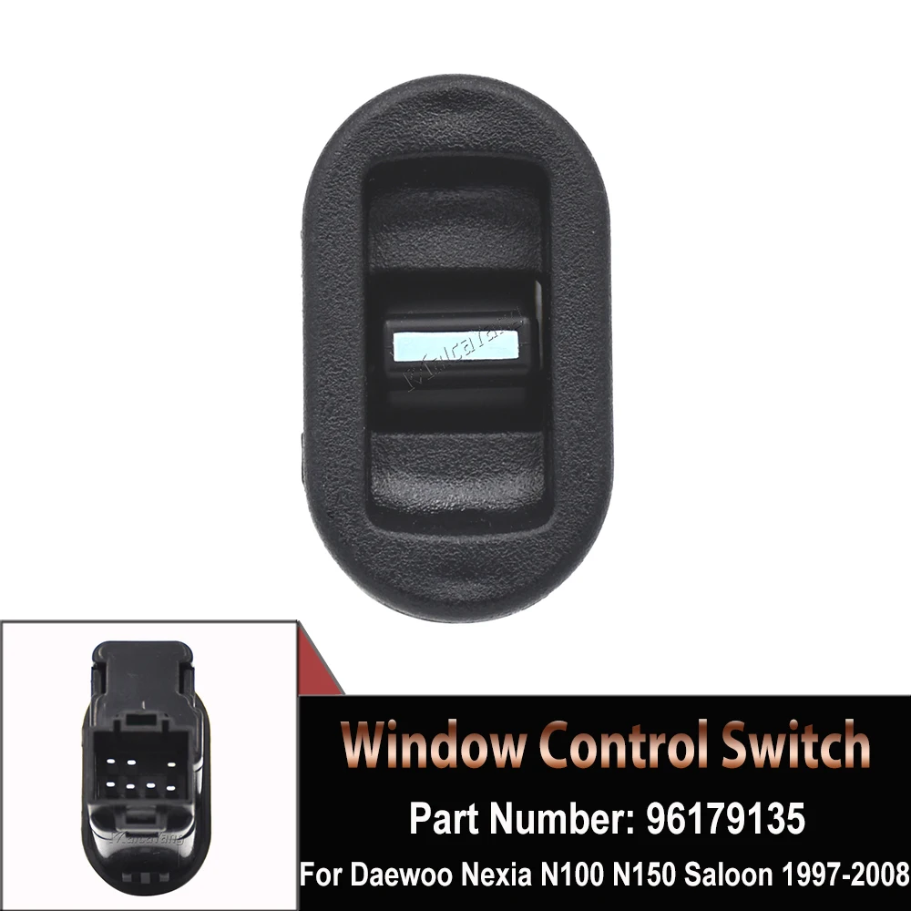 

Car Styling New Electric Power Single Button Window Lifter Glass Switch For Daewoo Nexia N100 N150 Saloon 1997-2008 96179135
