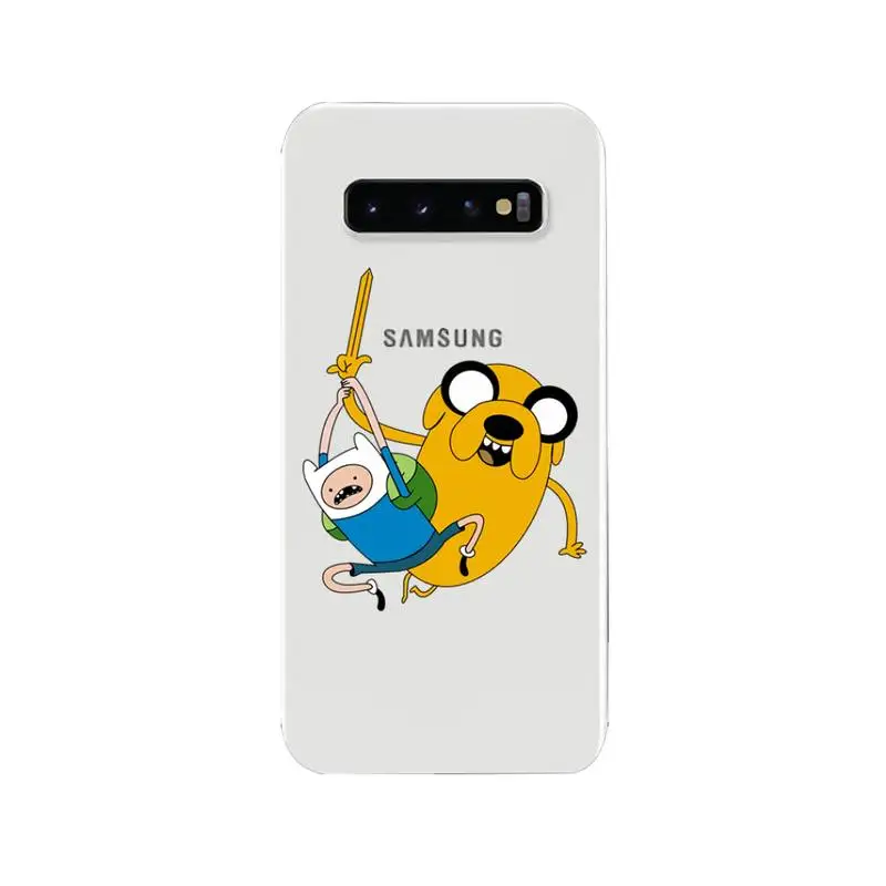 TOPLBPCS Adventure Time Phone Case For Samsung Galaxy S7 edge S8 S9 S10 S20 plus S10lite A31 A10 A51 Capa | Мобильные телефоны и