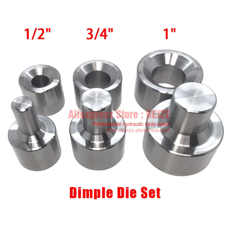 

Набор фрез BEIZE для ямочек 1/2", 3/4", 1"