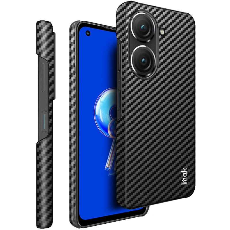 

For Asus Zenfone 9 case Carbon Fiber Fibre Pattern Case For Asus Zenfone 9