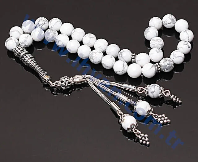 IQRAH Havlit Stone Rosary (925 STERLING SILVER)