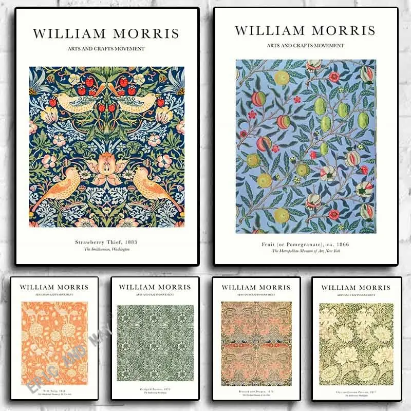 

Cartoon Style Pop Flower Scandinavian Bird Canvas Posters Aesthetics Art Room Wall Decoration Living Bedroom Bar Cafe Picture