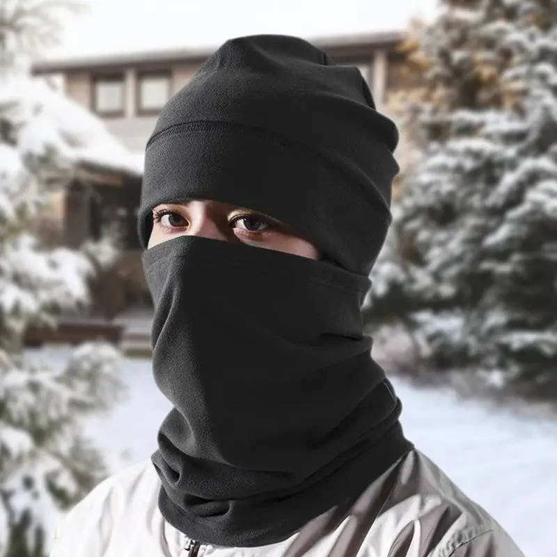 Грелка для лица ветрозащитная мягкая зимняя шапка портативное снаряжение