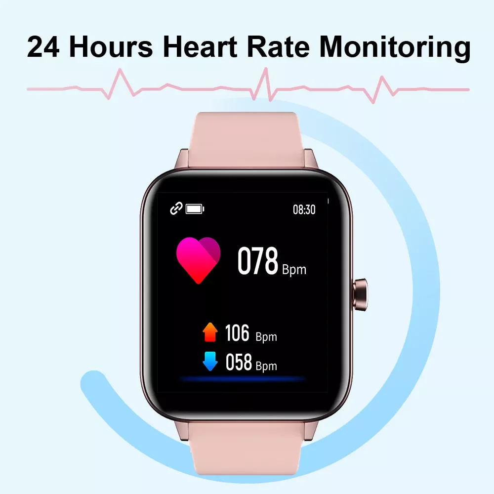 

IP68 Waterproof SmartWatch Heart Rate Monitor Fitness For Android IOS Sport Smart Watch for Men Women For Xiami