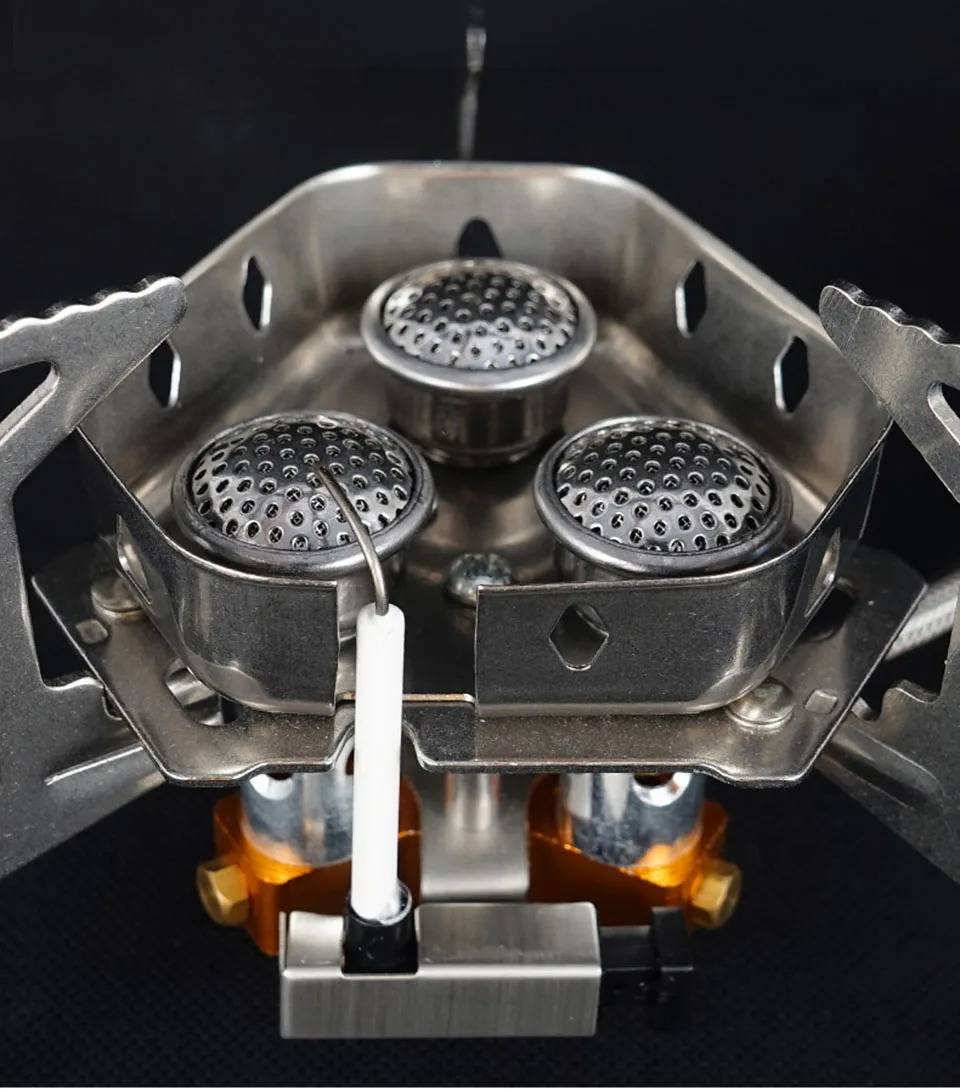 Туристическая газовая плита с 3 ГОРЕЛКАМИ 5800 Вт |