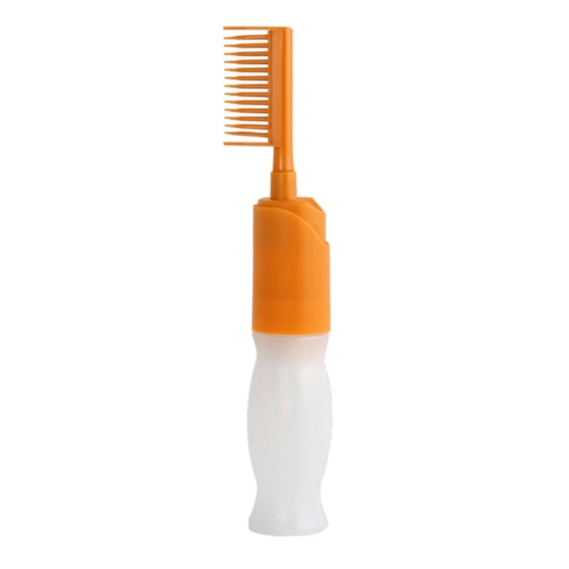 Hair Dye Comb Profssional Salon Hair Dye Dispenser Bottle Comb Hair Dye Bottle Applicator Beauty Hair Styling Tool