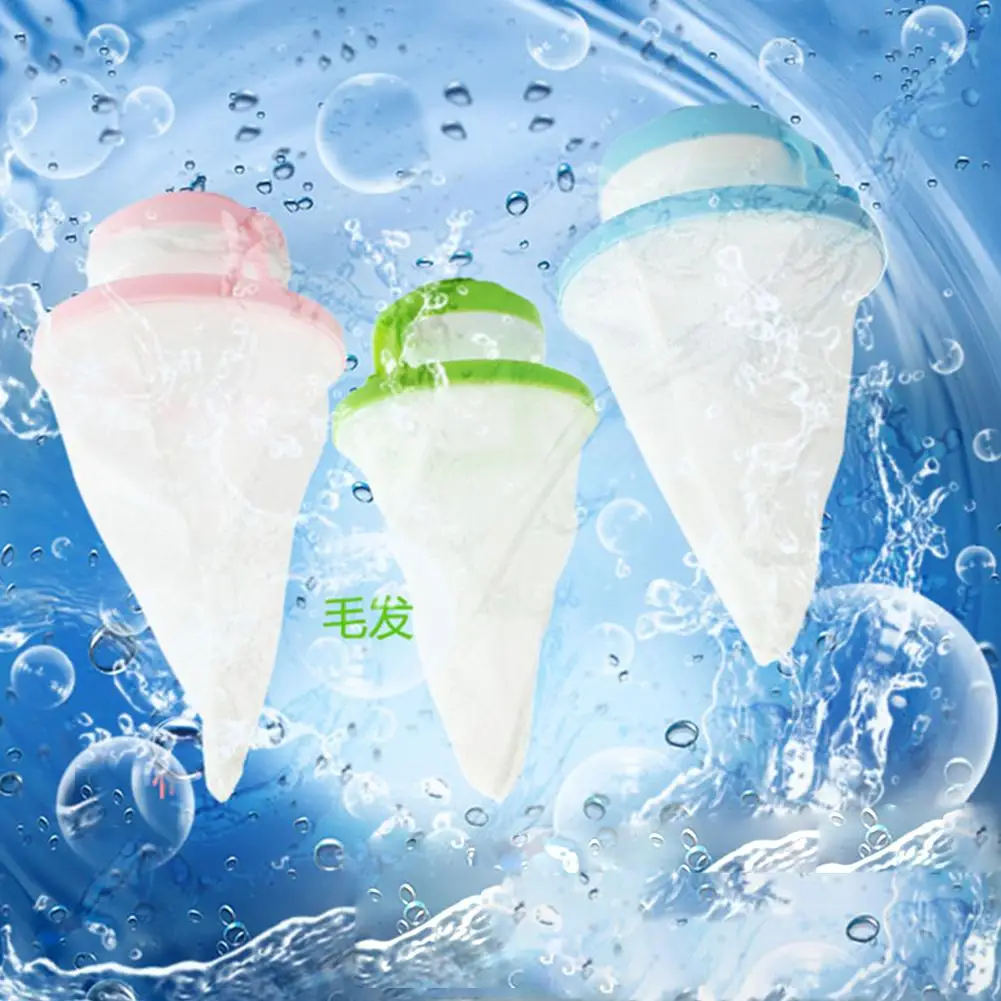 

Home Floating Lint Hair Catcher Mesh Pouch Washing Machine Laundry Filter Bag Filter