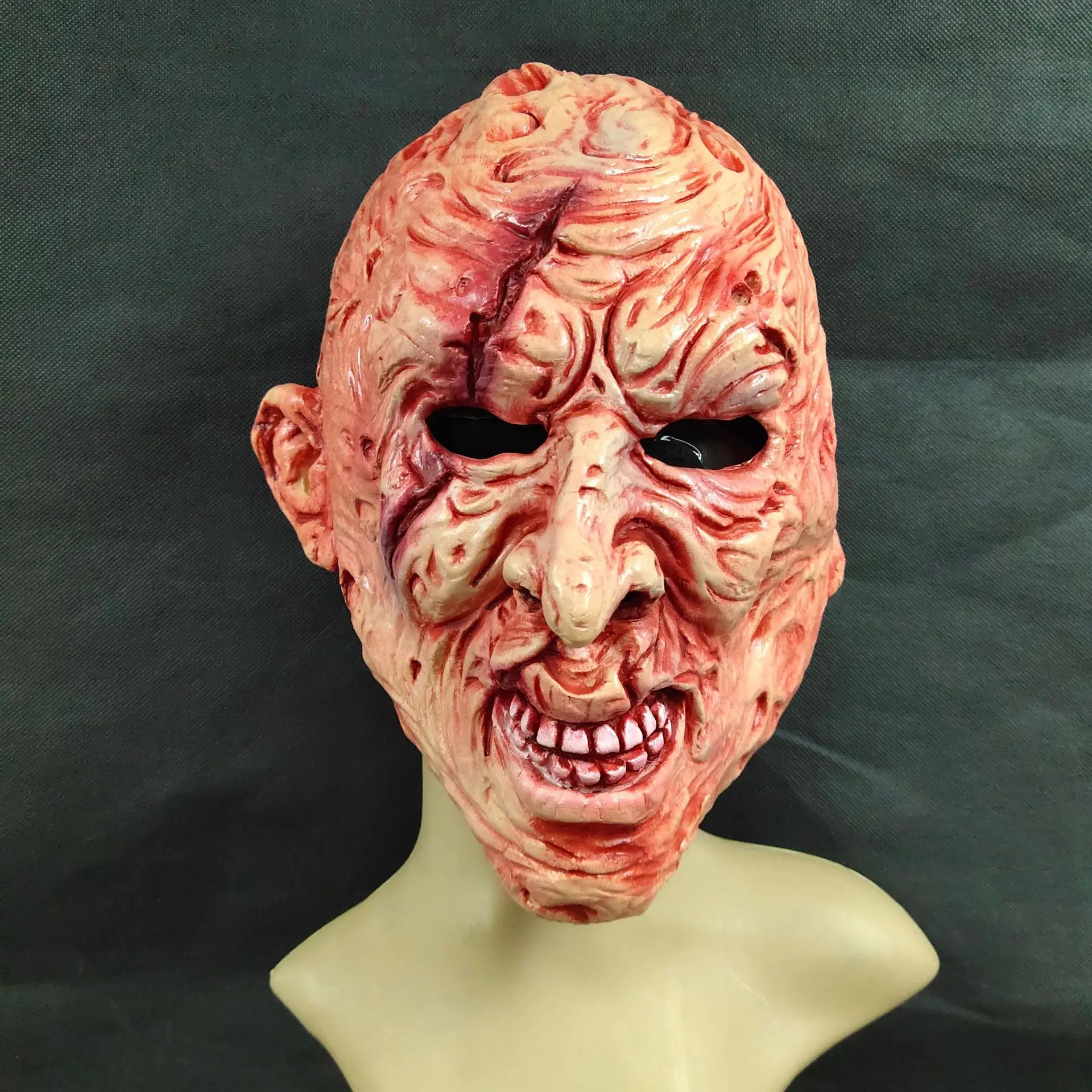 Хэллоуин Freddy Krueger ужасная маска Реалистичная Женская Роскошная страшная