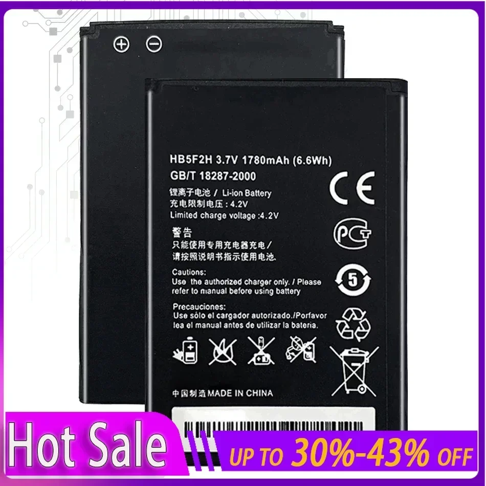 HB5F2H Аккумулятор 1780 мАч для Huawei E5372 E5373 E5375 EC5377 E5330 E5336 E5351 E5356 EC5377U-872 E5356S-2 E5330Bs-2