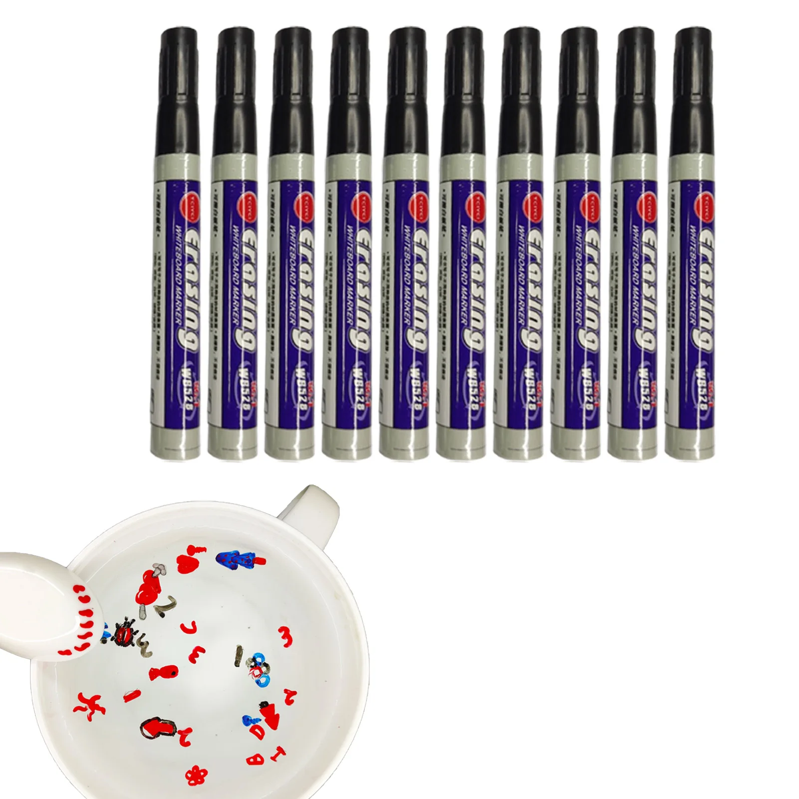 

Water Doodle Pen 10pcs Reusable Safe Doodle Water Floating Pen Doodle Pens Aqua Educational Coloring Illuminating Play Tool