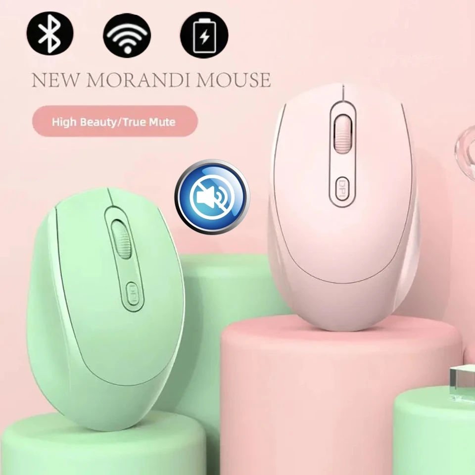 

Bluetooth-мышь компьютерная беспроводная аккумуляторная эргономичная Бесшумная с USB
