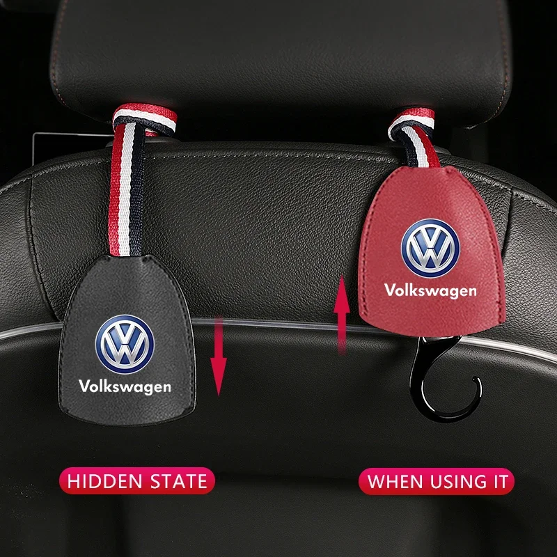 Кожаный крючок для хранения салона автомобиля вешалка-органайзер мелочей