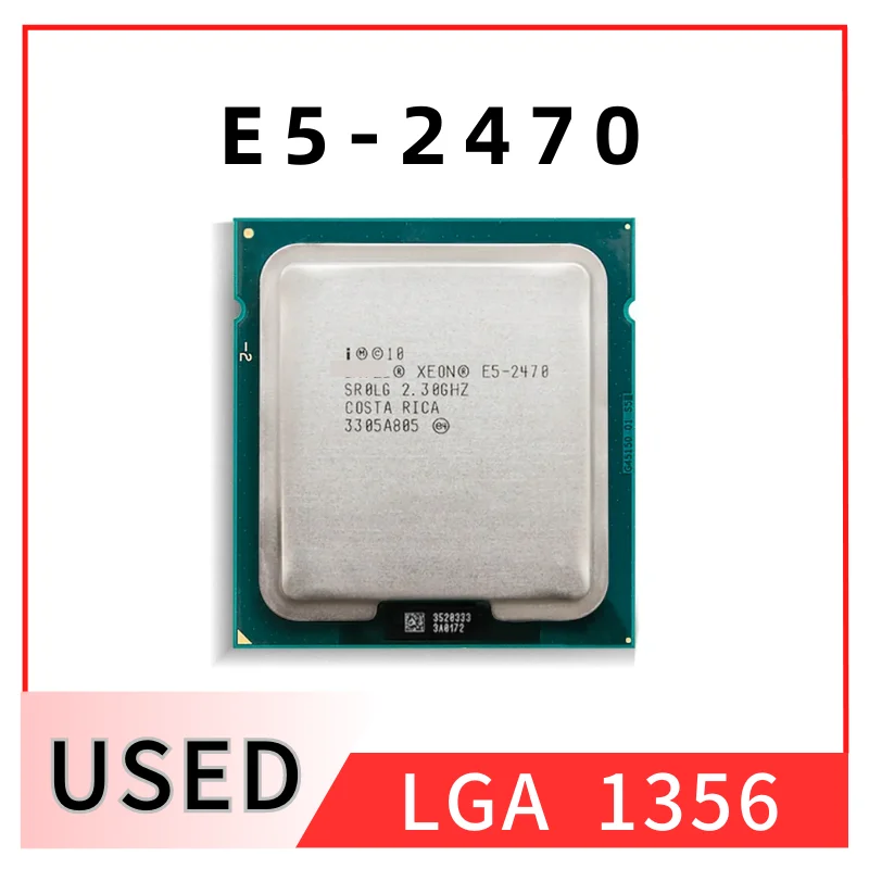 

Xeon E5-2470 E5 2470 2,3 ГГц Восьмиядерный 16-поточный процессор 20 МБ 95 Вт LGA 1356 процессор