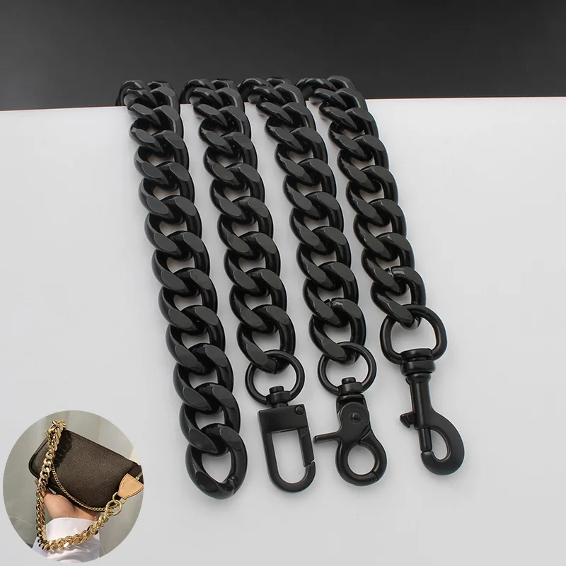 30/45/60/100/120cm Bag Chain Donut Chain Geometric Bag Lucky Bag Bag Transformation Underarm Metal Shoulder Strap Accessories