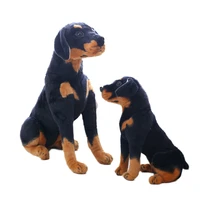 stuffed animals rottweiler plush toy dog soft doll real life dogs pillow kids toys home decor birthday christmas gift for kids