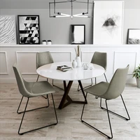 modern simple dining chair household light luxury hotel office study chair stool nordic european style pastoral minimalist desig