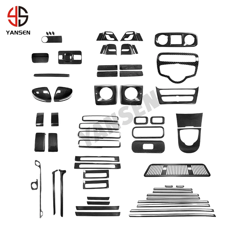 Trockenes Kohlefaser-декоративная подставка для декорирования долговечная Mercedes W464 G63 G500