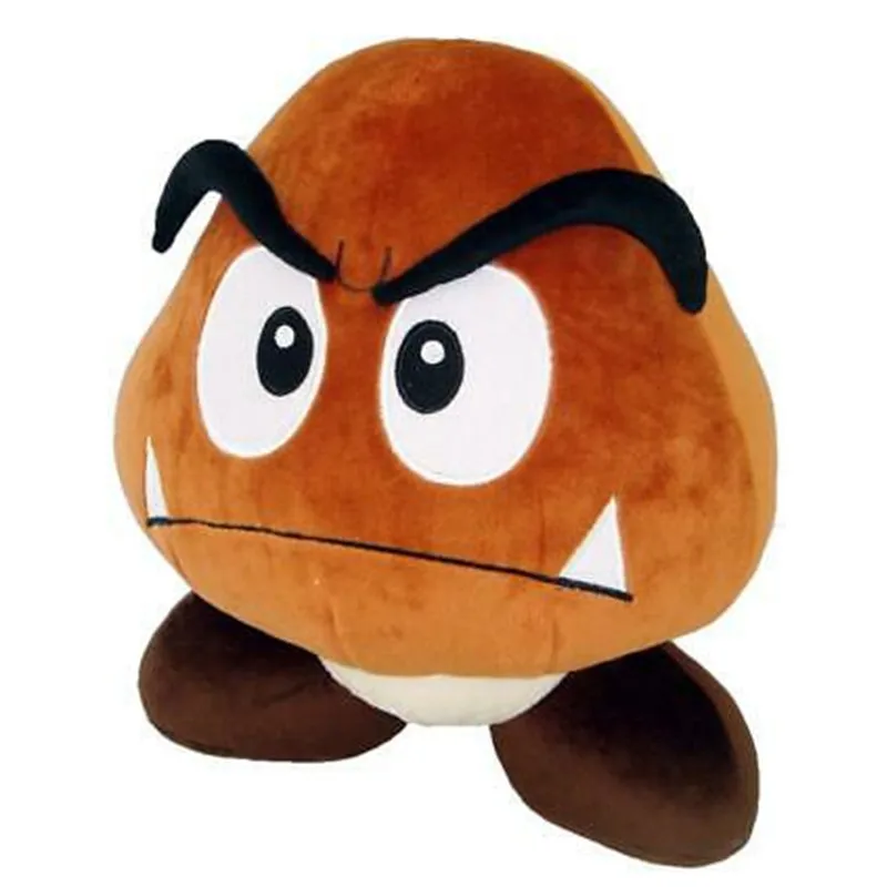 

New Cute Classical Game Goomba Mushrooms Chestnut Plush 15CM Kids Stuffed Toys For Children Gifts