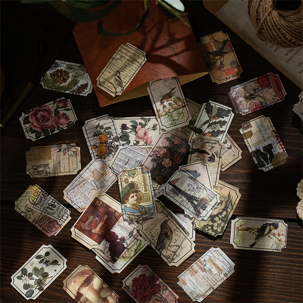 

40 шт./упаковка, наклейки в европейском стиле