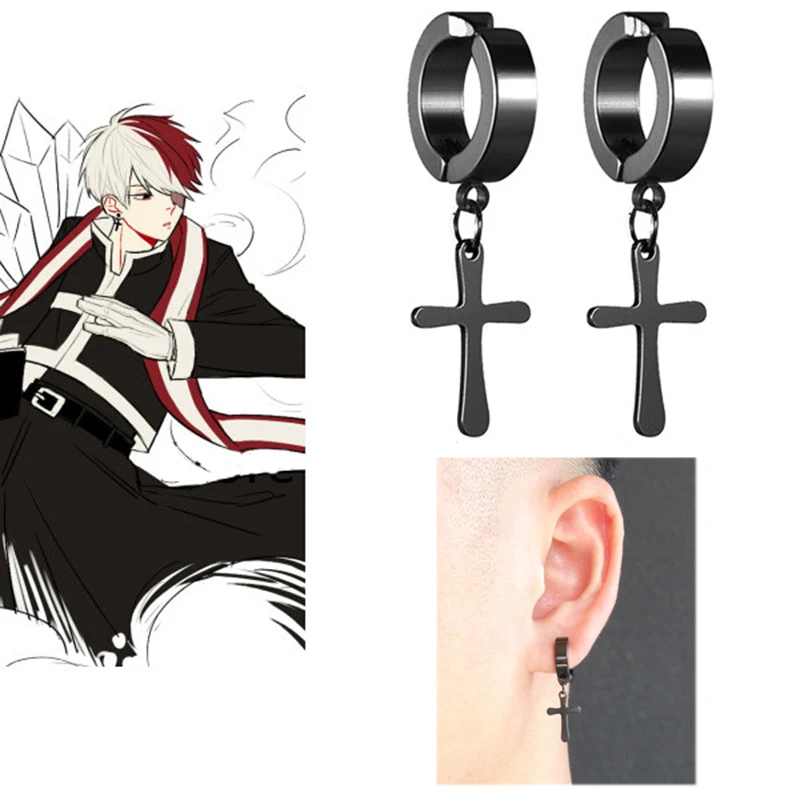 

My Hero Academia Shoto Todoroki Cosplay Props accessories earrings