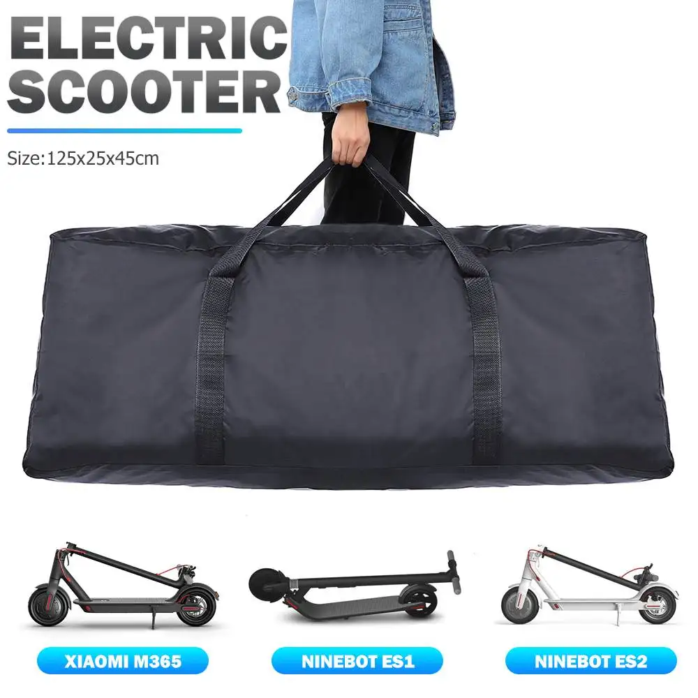 Black Waterproof Storage Bag For For Xiaomi M365 / Ninbot ES1/ES2 Electric Scooter Skateboard Skateboard Zipper Storage Case