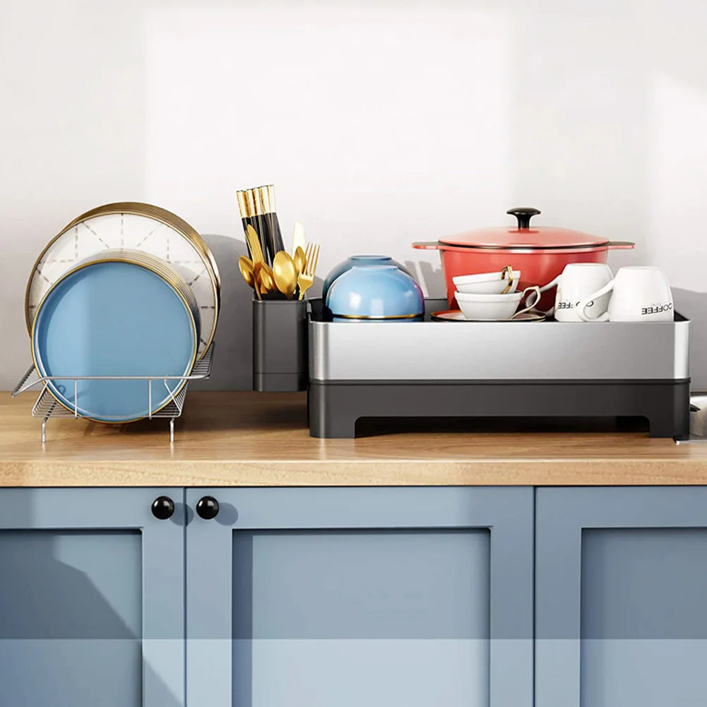 Сушилка для посуды из нержавеющей стали набор сушилок кухонный счетчик с