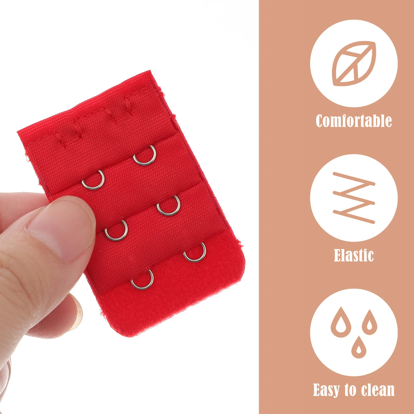 10 PC Extension Buckle Brassiere Extenders Women Hooks Button Women's Lingerie Belts