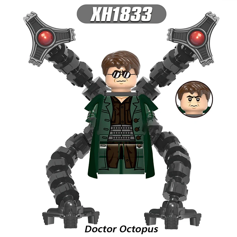 

Xh1833 Spider-man: No Way Home Disney Toy Doctor Octopus Mini Action Figure Building Blocks Children Hot Selling Toy Gifts