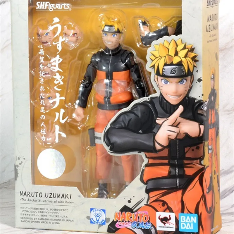 

Шарнирная экшн-фигурка Bandai SHF Naruto 2,0, искусственная фигурка, японская версия, коллекционная игрушка, рождественский подарок