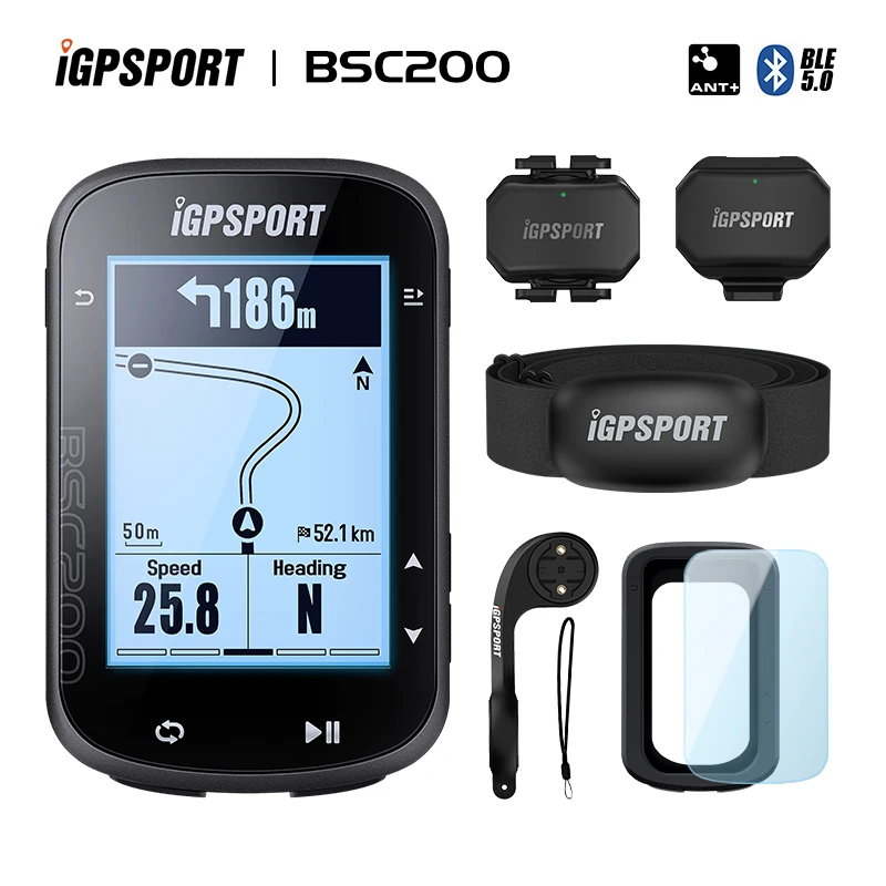 IGPSPORT IGS BSC200 igs 200 GPS велосипедный компьютер дорожный MTB Велоспорт маршрут навигатор