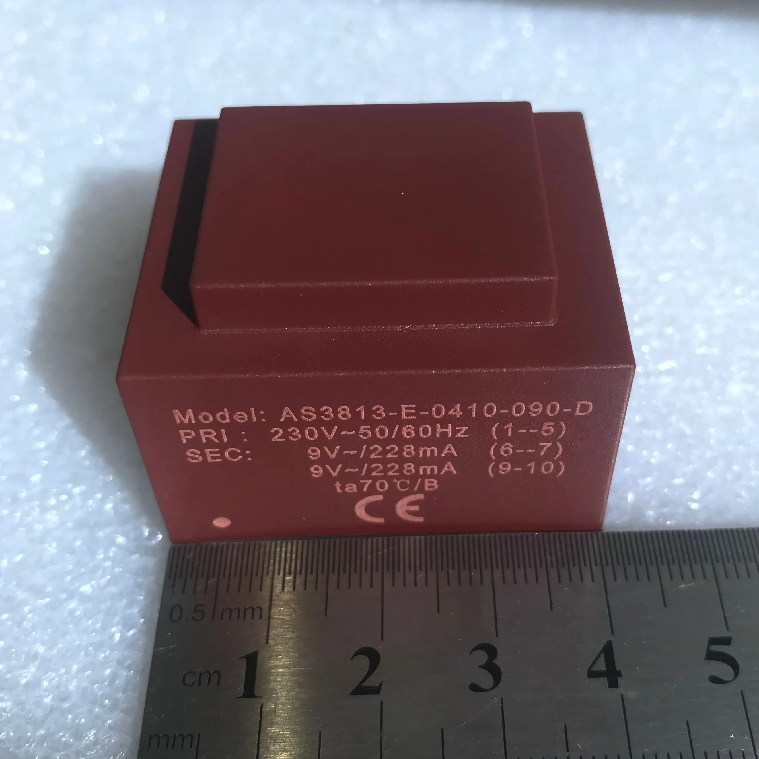 

10 шт./компл. 100% новый высококачественный трансформатор AS3813-E-0410-090-D 230V ~ 50/60Hz 9V ~ 228ma