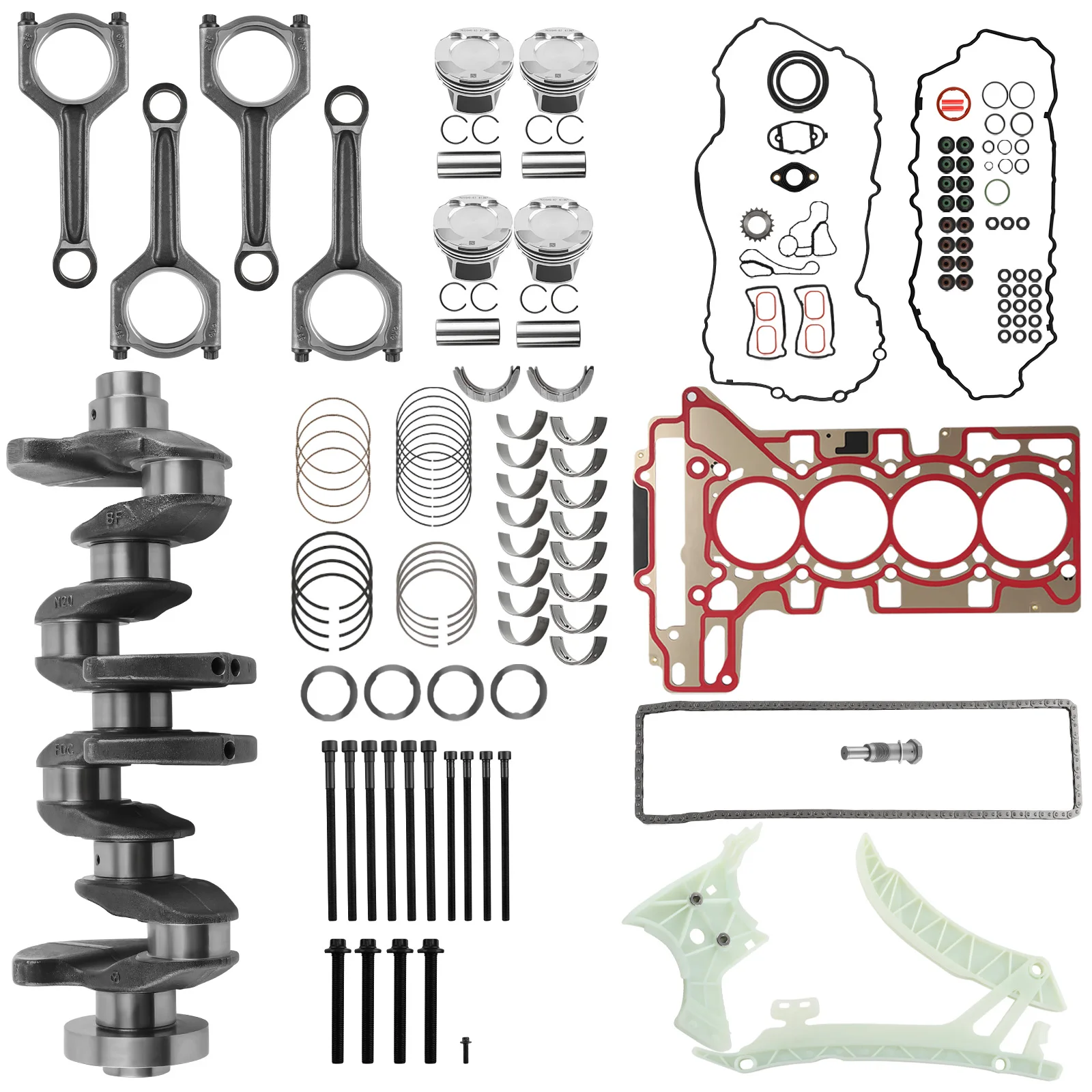 Комплект для капитального ремонта коленчатого вала/контроны/комплект