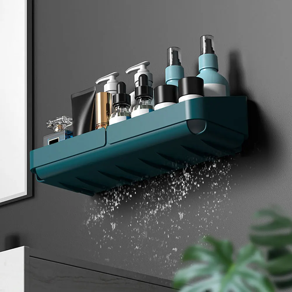 

Самоклеящиеся полки S/M/L для ванной комнаты, настенный держатель для унитаза, без перфорации, держатель для шампуня, аксессуары для ванной ко...