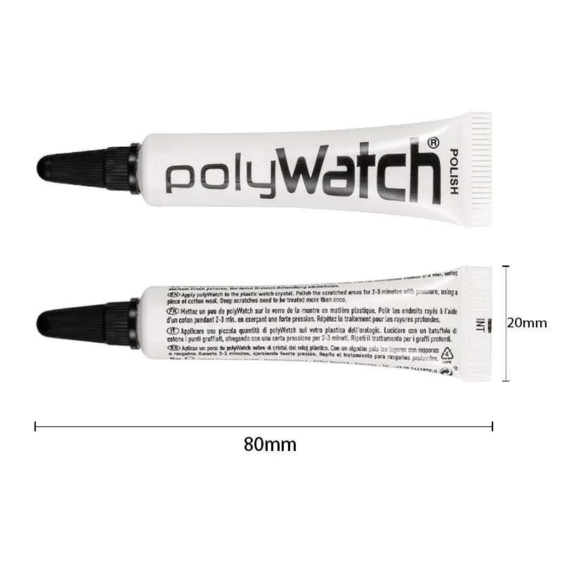 Polywatch Scratch Remover Watch Polishing Kit Repair Tools Acrylic Watch Crystals Glass 5g Polishing Paste Watchmaker DIY Tools enlarge