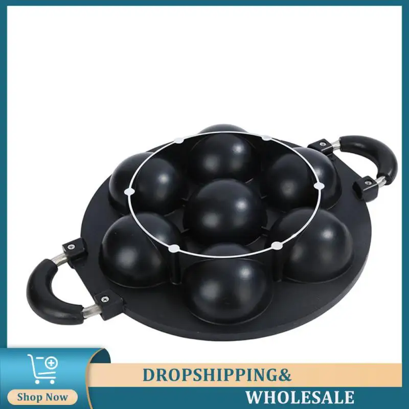 

7 Hole Egg Waffle Baking Dish Eat Less Oil Baking Dish 7 Holes Cooking Utensils Multi-purpose Bakeware Non Stick Pan Flux Bottom