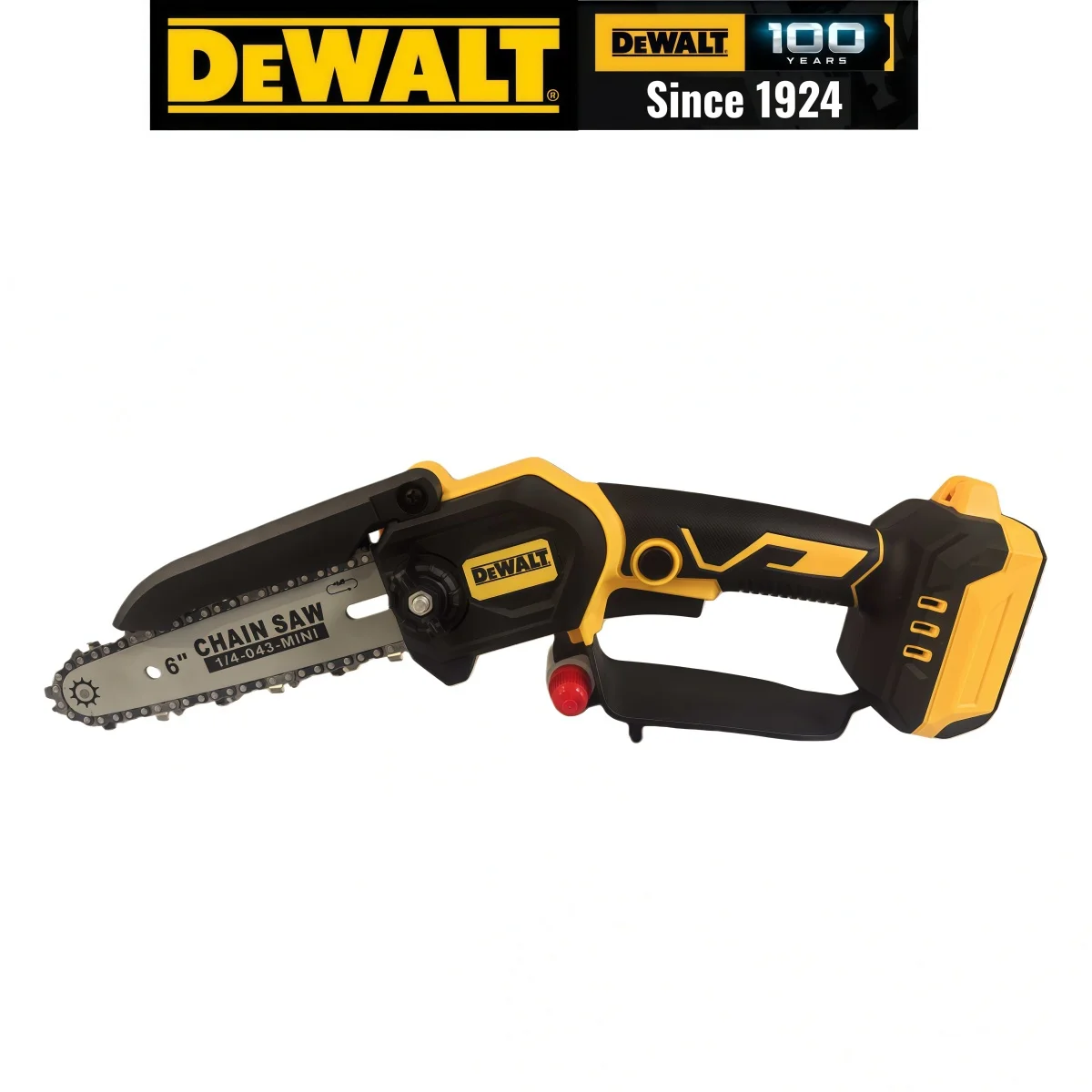 

Аккумуляторная цепная пила DEWALT 20V 6 дюймов