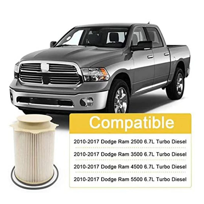 68157291AA топливный фильтр для 2010-2017 Dodge Ram 2500 3500 4500 5500 68065608AA