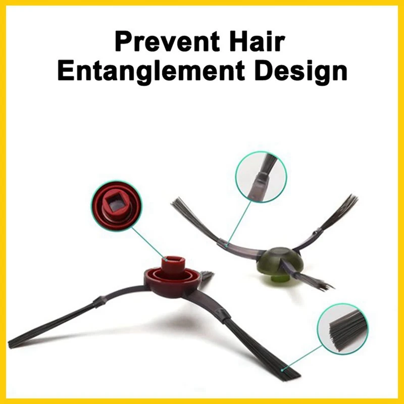 HEPA фильтр боковая щетка основная насадка на швабру роликовая для пылесоса ECOVACS