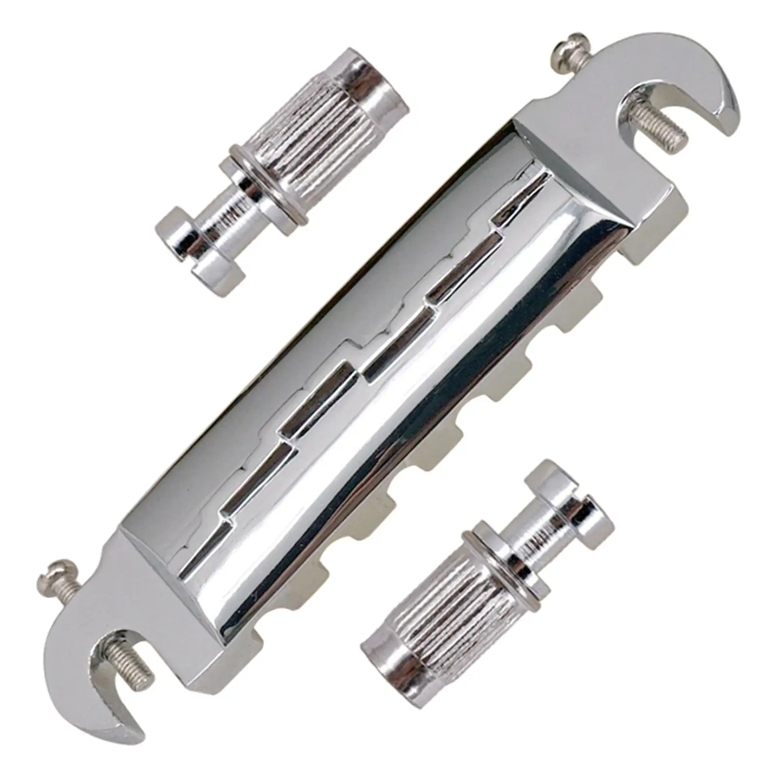 

Tooyful Compensated Bridge Taiiece with Studs for Style Guitar Parts Accessories