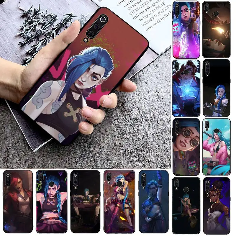 

TOPLBPCS Arcane Hot Anime Phone Case For Xiaomi max3 mi 9 se mi8 F1 9SE 10 lite F1 Back Coque