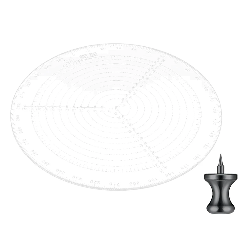 

Круглый центроискатель компас инструмент 30 см/11,8 дюйма для токарного станка по дереву с центрирующей иглой из нержавеющей стали